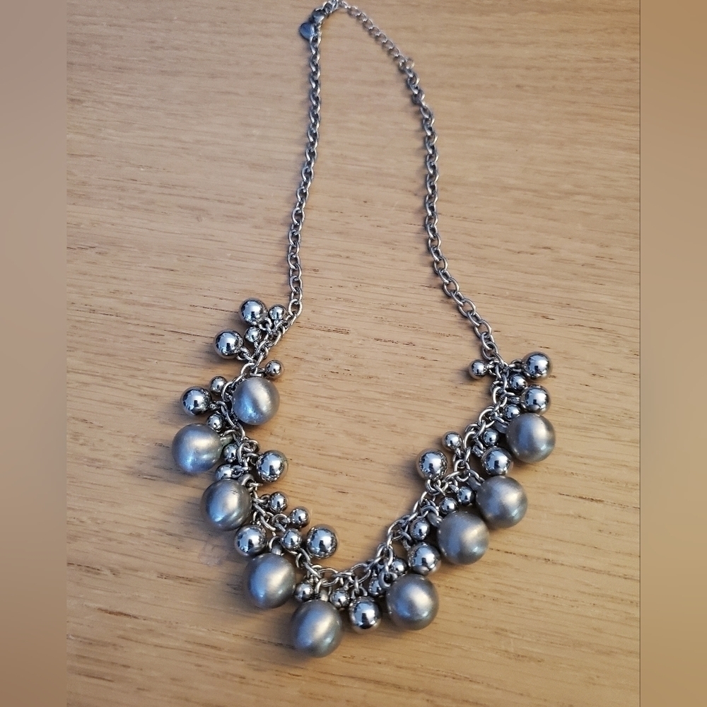 Lia Sophia Cluster Necklace